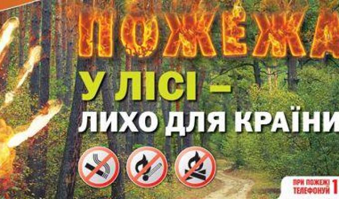 Правила поведінки у лісі в пожежонебезпечний період