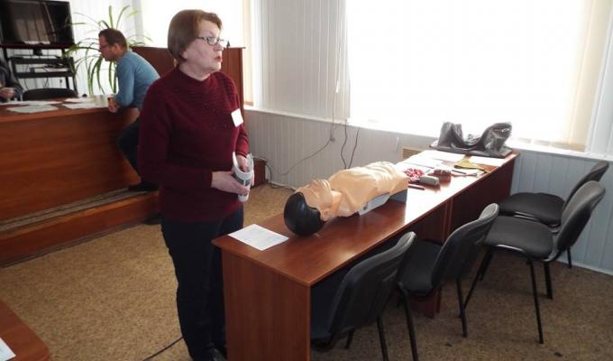 Проведено заняття цивільного захисту