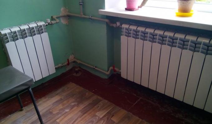 А в Петропавлівській лікарні триває капітальний ремонт системи опалення за рахунок районного бюджету.