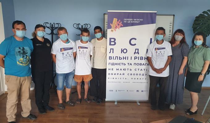 Чоловіки Станиці Луганської долучилися до семінару з попередження та протидії насильства за ознакою статі «Насильству немає виправдання».