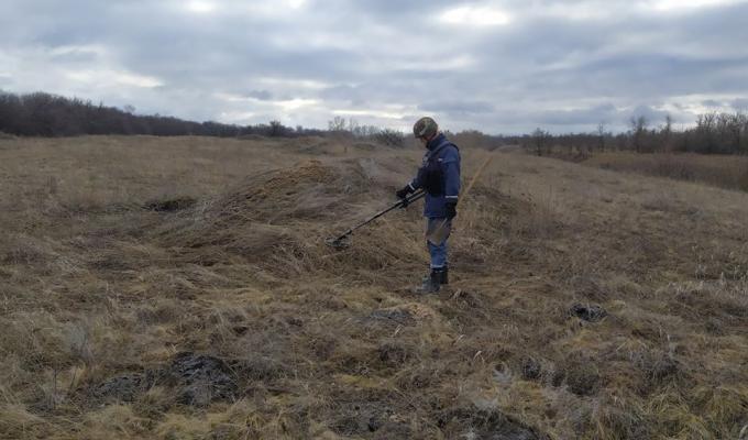 Піротехніками на Луганщині виявлений та вилучений один артилерійський снаряд 