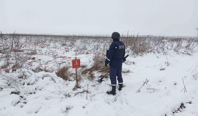 Піротехніками на Луганщині виявлено та вилучено шість одиниць вибухонебезпечних предметів 