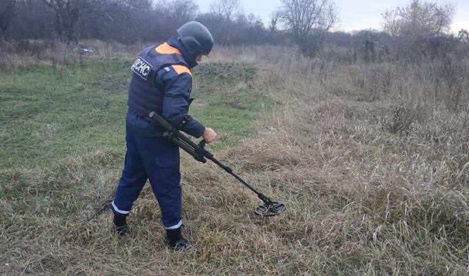 Піротехніками на Луганщині виявлено та вилучено 41 одиницю вибухонебезпечних предметів 