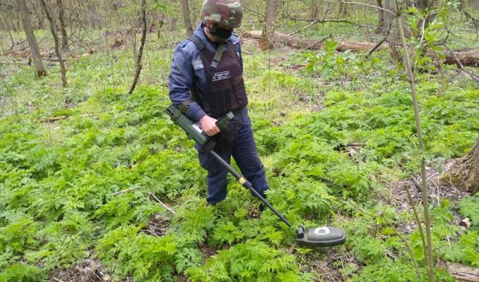 Піротехніками на Луганщині виявлено та вилучено 21 мінометну міну 