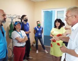 Юрій Золкін зустрівся з новопризначеним головою Саб Офісу УВКБ ООН в Слов’янську Гіоргієм Санікідзе