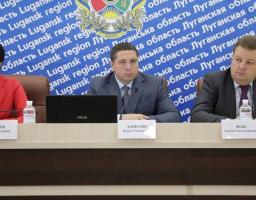 Сьогодні, 5 жовтня 2017 року перший заступник, в.о. голови Станично-Луганської райдержадміністрації Сергій Ісаєв прийняв участь у засіданні колегії Луганської облдержадміністрації