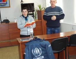 В залі засідань райдержадміністрації відбулась чергова спільна зустріч - нарада по захисту, з міжнародними неурядовими організаціями, благодійними фондами, громадськими організаціями