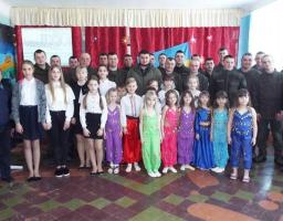 В приміщенні Широківської ЗОШ відбувся святковий концерт з нагоди Дня Національної гвардії України