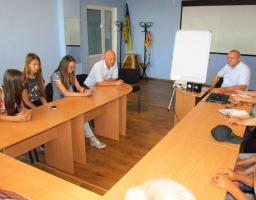 Голова райдержадміністрації прийняв участь у черговому засіданні Дитячого парламенту.