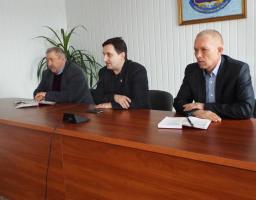 Відбулась робоча зустріч голови райдержадміністрації Юрія Золкіна з експертом Офісу реформ у Луганській області Ігором Агібаловим