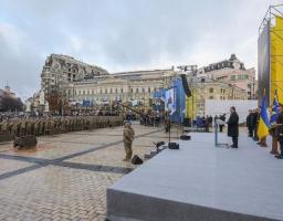 Виступ Президента України під час урочистої церемонії перейменування Високомобільних десантних військ у Десантно-штурмові війська Збройних Сил України та встановлення Дня Десантно-штурмових військ ЗСУ