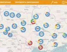 Інтерактивна мапа Міністерства екології та природних ресурсів України виявлених місць стихійних сміттєзвалищ
